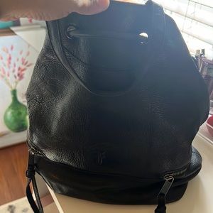Black Frye Bucket Backpack